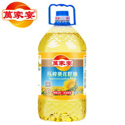 万家宴压榨葵花籽油5L 品质之选，健康生活的理想搭档